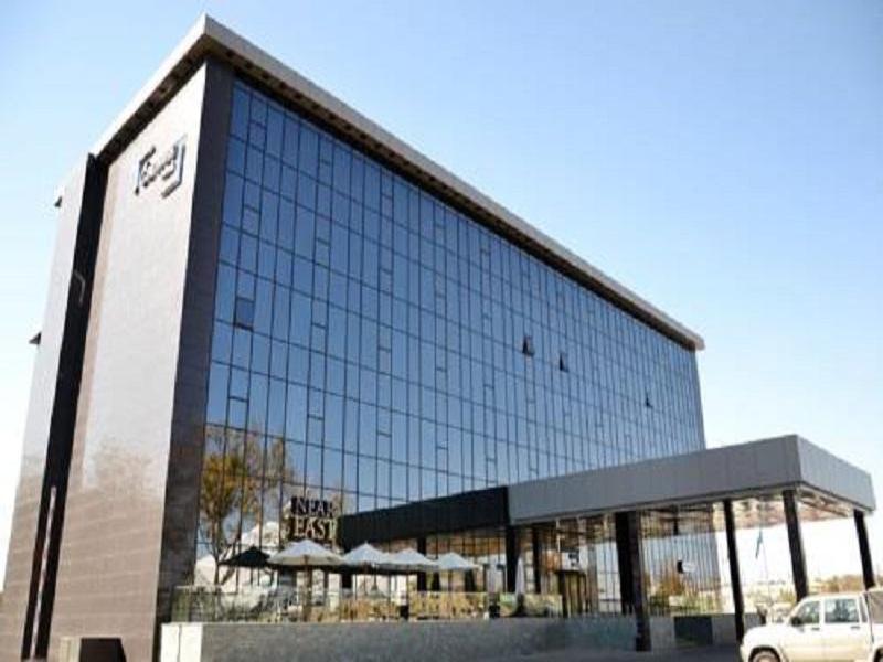 Hotel Doubletree By Hilton Schymkent Exterior foto